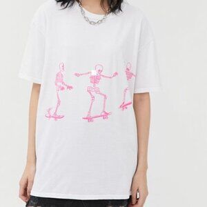 Project Social T Skateboard Skeletons Tee | Urban Outfitters